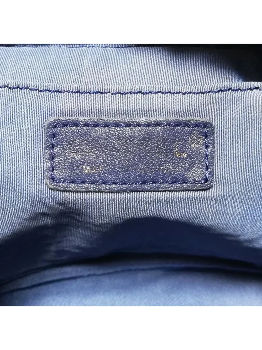 Chanel Denim Small Bucket Bag Blue